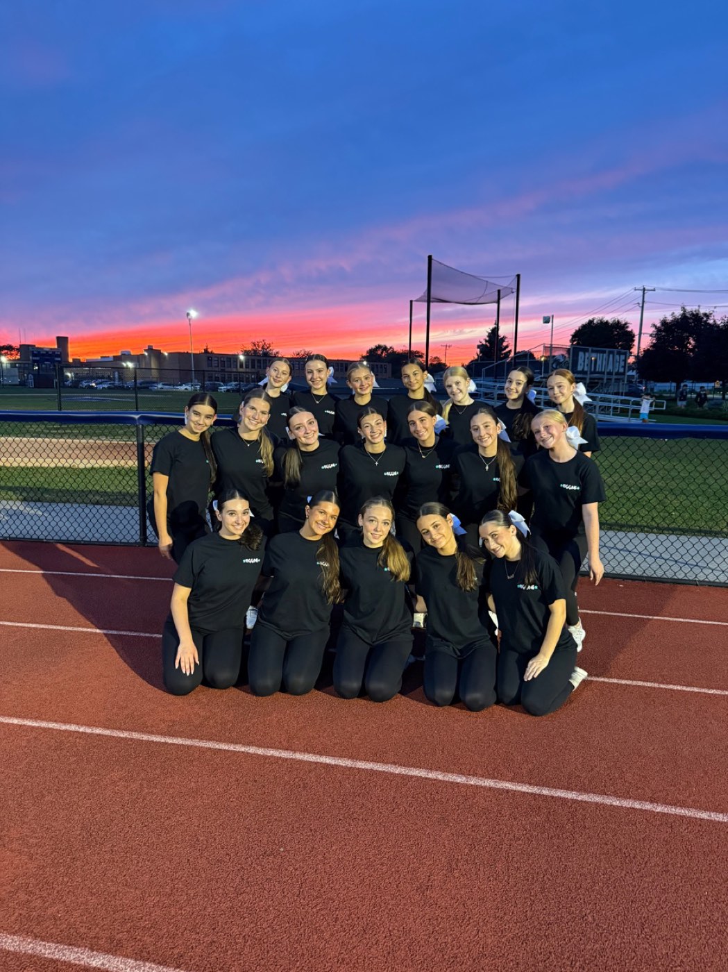 Golden Girls at sunset